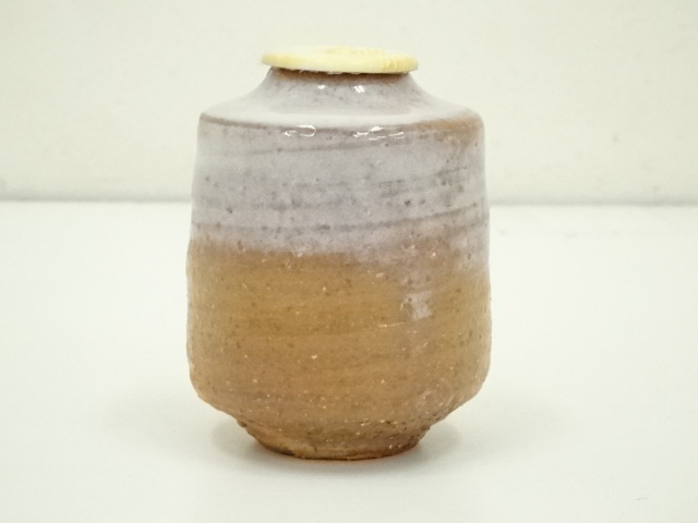 道具 ] - 道具 萩焼 城山窯 金子信彦造 茶入（共箱） □z | ネット